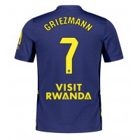 Atletico Madrid Antoine Griezmann #7 Fotballklær Bortedrakt 2025-26 Kortermet